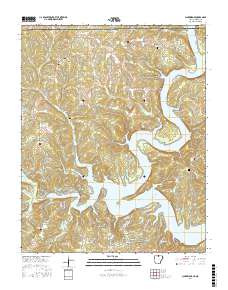 Clarkridge 2017 topographic map thumbnail