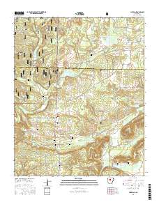 Cleveland 2017 topographic map thumbnail