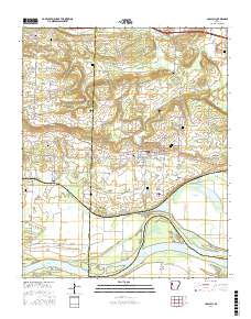 Coal Hill 2017 topographic map thumbnail