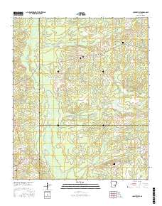 Cornerville 2017 topographic map thumbnail