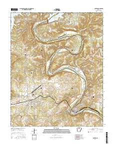 Cotter 2017 topographic map thumbnail