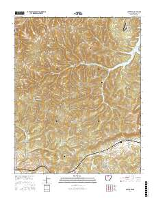 Cotter SW 2017 topographic map thumbnail