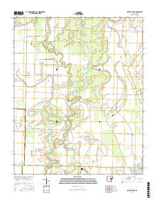 Cotton Plant 2017 topographic map thumbnail
