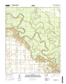 Crocketts Bluff 2017 topographic map thumbnail