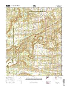 Damascus 2017 topographic map thumbnail