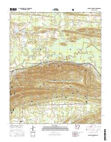 Danville Mountain 2017 topographic map thumbnail