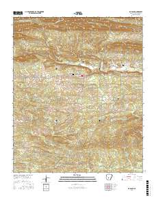 De Roche 2017 topographic map thumbnail