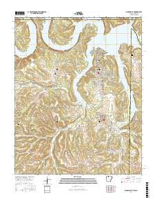 Diamond City 2017 topographic map thumbnail