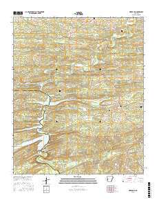 Dierks Dam 2017 topographic map thumbnail