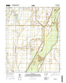 Dixie 2017 topographic map thumbnail