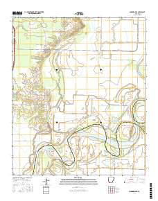 Doddridge NE 2017 topographic map thumbnail