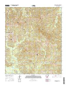 El Dorado East 2017 topographic map thumbnail