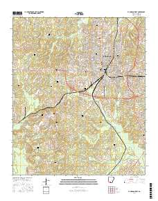 El Dorado West 2017 topographic map thumbnail