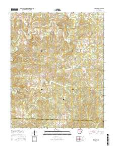 Elizabeth 2017 topographic map thumbnail