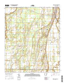 Eudora South 2017 topographic map thumbnail