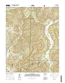 Eula 2017 topographic map thumbnail