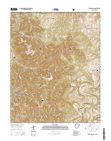 Eureka Springs 2017 topographic map thumbnail