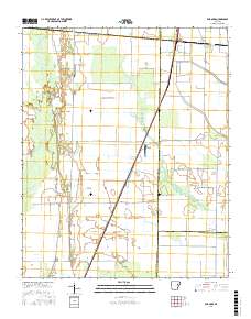 Fair Oaks 2017 topographic map thumbnail
