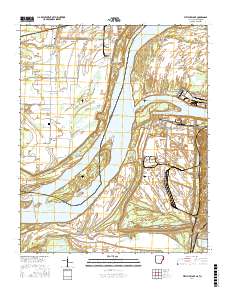 Fletcher Lake 2017 topographic map thumbnail