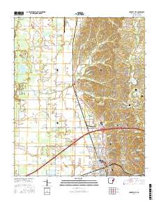 Forrest City 2017 topographic map thumbnail