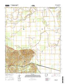 Fouke NE 2017 topographic map thumbnail