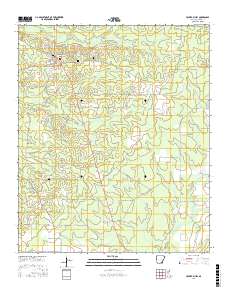 Fountain Hill 2017 topographic map thumbnail