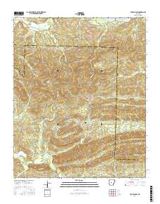 Fourche SW 2017 topographic map thumbnail