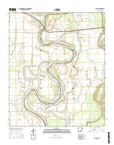 Garland 2017 topographic map thumbnail