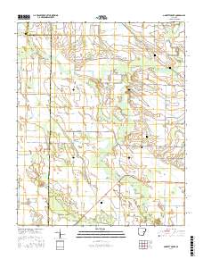 Garrett Grove 2017 topographic map thumbnail