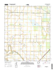 Gethsemane 2017 topographic map thumbnail