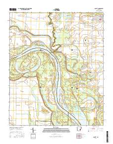 Gillett 2017 topographic map thumbnail