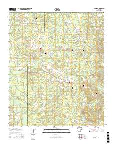 Glendale 2017 topographic map thumbnail