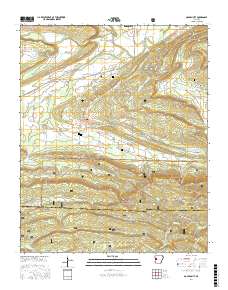 Golden City 2017 topographic map thumbnail