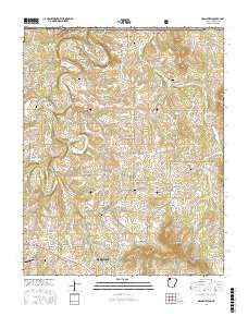 Grandview 2017 topographic map thumbnail