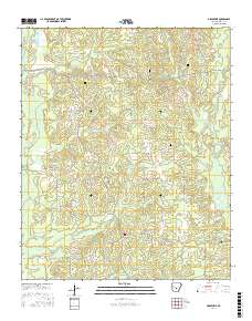 Grapevine 2017 topographic map thumbnail