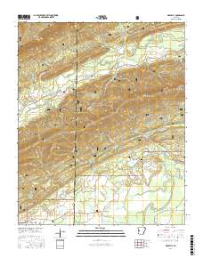 Gravelly 2017 topographic map thumbnail