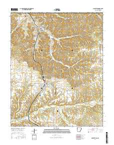 Gravette 2017 topographic map thumbnail