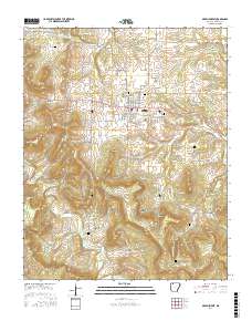 Green Forest 2017 topographic map thumbnail