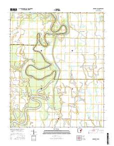 Gregory SW 2017 topographic map thumbnail