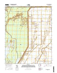 Half Moon 2017 topographic map thumbnail
