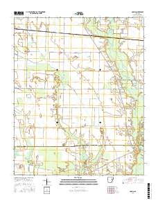 Hamlin 2017 topographic map thumbnail