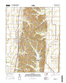 Harrisburg 2017 topographic map thumbnail