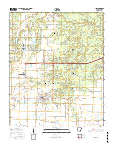 Hazen 2017 topographic map thumbnail