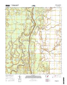 Henrico NE 2017 topographic map thumbnail