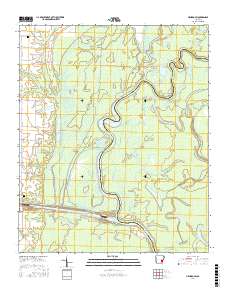 Henrico SW 2017 topographic map thumbnail