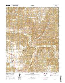 Hindsville 2017 topographic map thumbnail