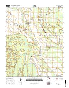 Holly Grove 2017 topographic map thumbnail