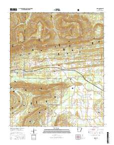 Hon 2017 topographic map thumbnail