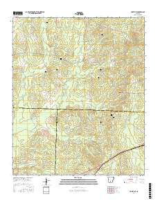 Hopeville 2017 topographic map thumbnail