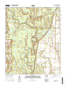 Indian Bay SE 2017 topographic map thumbnail